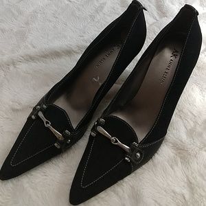 Anne klein monogram heels